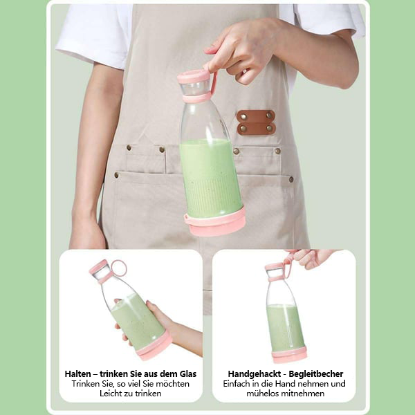 50% OFF DE💥Neujahrsangebot 50% Rabatt💥𝐆𝐥𝐢𝒎𝒎𝐞𝐫𝐥𝐲® Bestseller Tragbarer Entsafter | Frischer Saft überall und jederzeit🥝🥝