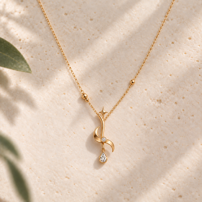 CURVEMIX Seraphine Fine Chain Necklace