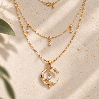 CURVEMIX Liora Layered Necklace