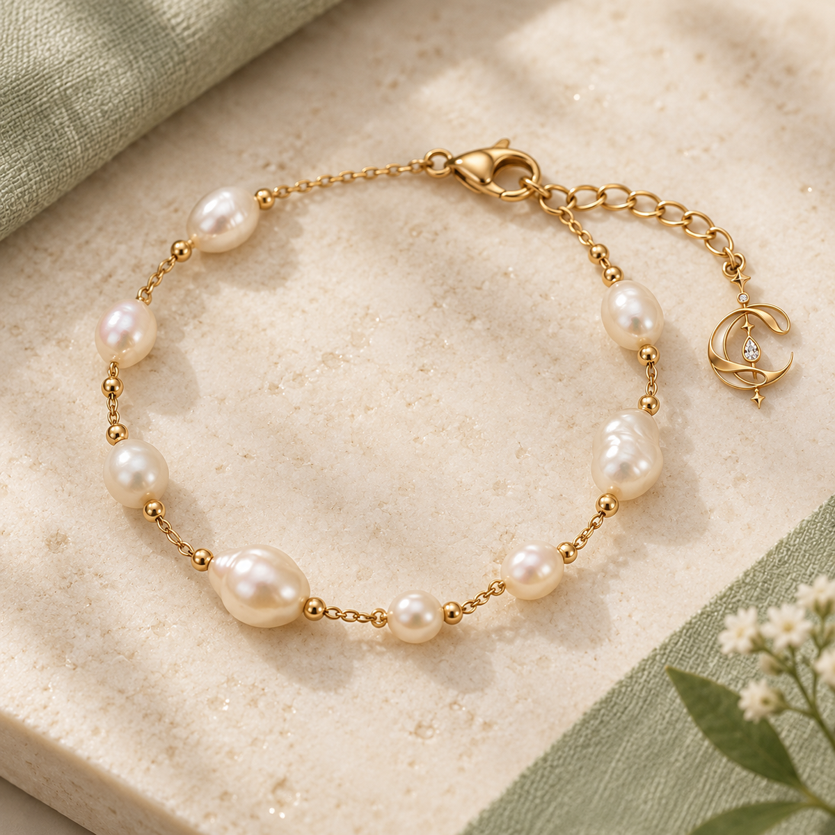 CURVEMIX Alina Pearl Bracelet