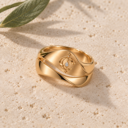 CURVEMIX Lyra Sculpted Ring